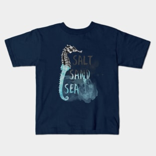 Salt Sand Sea Kids T-Shirt